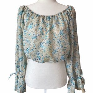 Vintage Milkmaid Puff Sleeve Top☁️